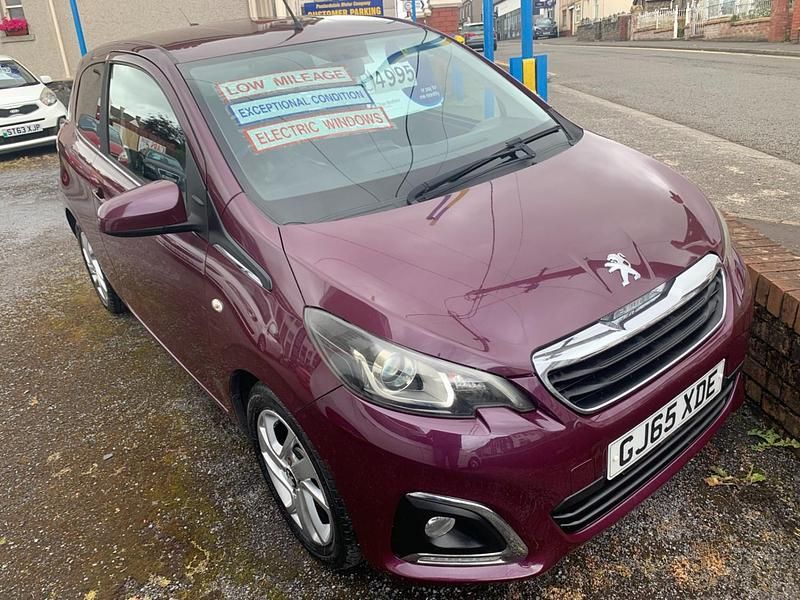 Purple Used 2015 Peugeot 108 Allure Hatchback | £3,995 (Fair price) - Image 1/4