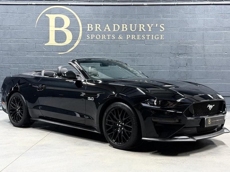 Used Ford Mustang GT Convertible 2018 Black Cabriolet