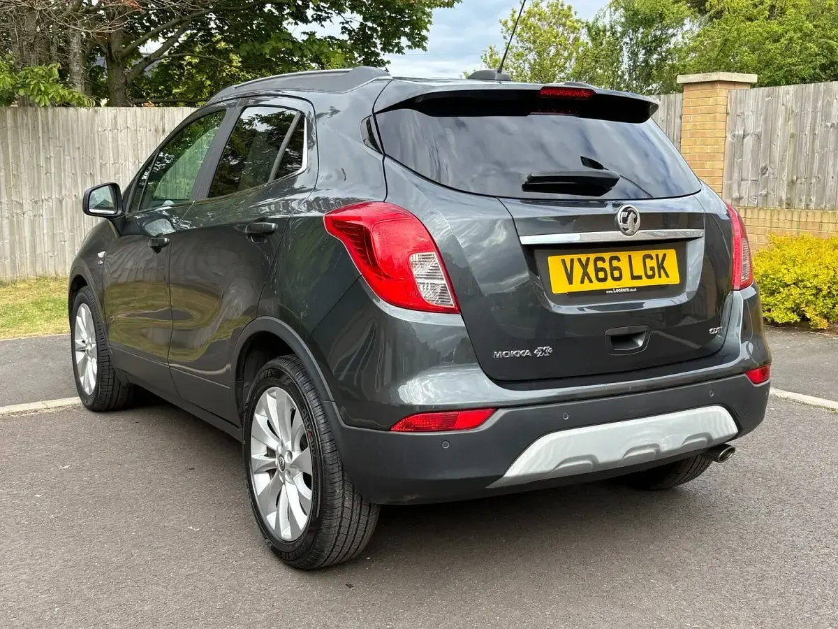 Used Vauxhall Mokka X Elite 136 HP (100 kW) 2016 Grey SUV