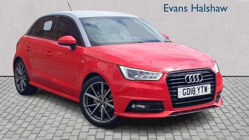 Red Used 2018 Audi A1 Black Edition Hatchback | £13,160 (Fair price) - Image 1/4