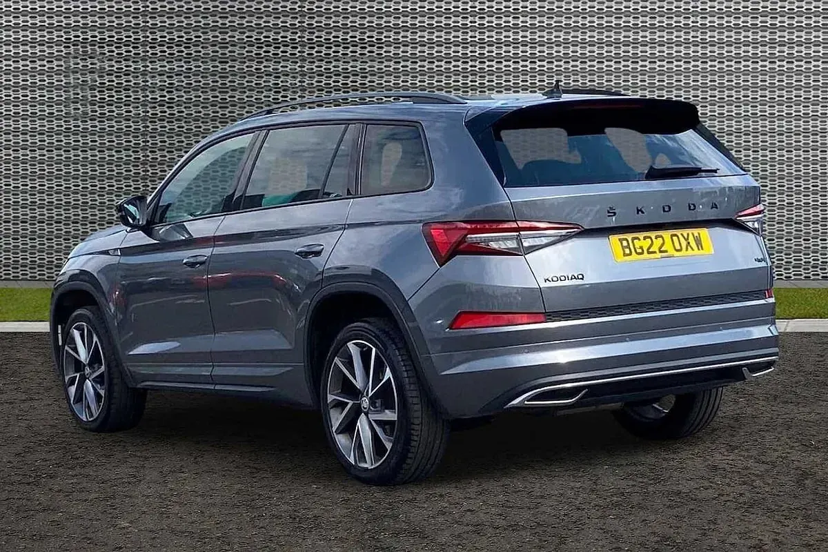 Used Skoda Kodiaq SportLine 110 HP (80 kW) 2022 Graphite grey metallic SUV