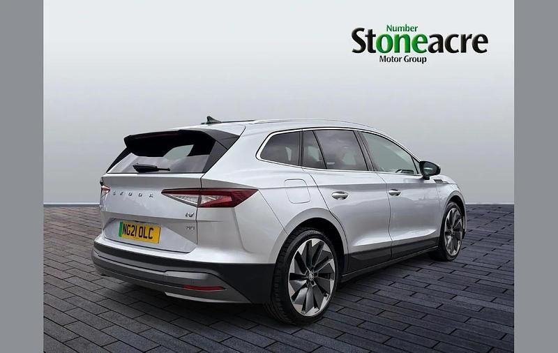 Used Skoda Enyaq iV Suite 150 kW (204 HP) 2021 Silver SUV