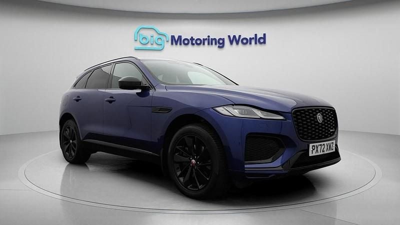 Used Jaguar F-Pace R-Dynamic 204 HP (150 kW) 2022 Blue SUV