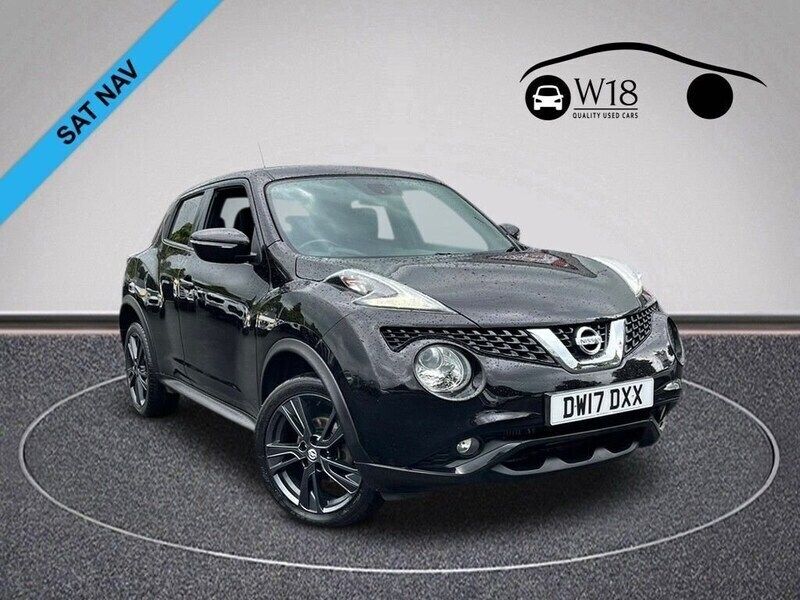 Black Used 2017 Nissan Juke N-Connecta SUV | £7,750 (Fair price) - Image 1/4
