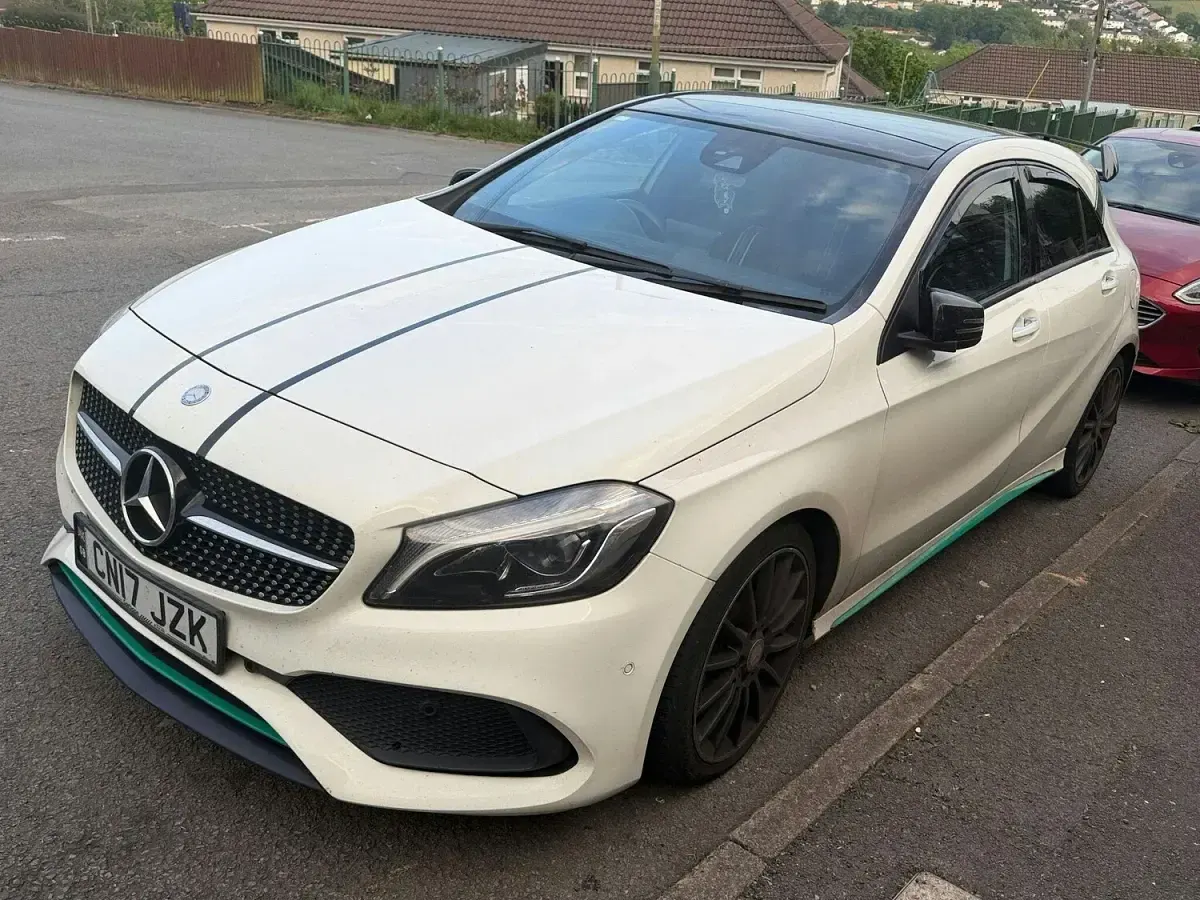 Used Mercedes A220 Premium 2017 White Hatchback