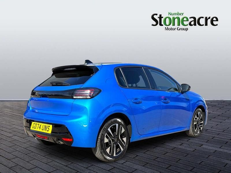 Used Peugeot 208 Allure 101 HP (74 kW) 2025 Blue Hatchback