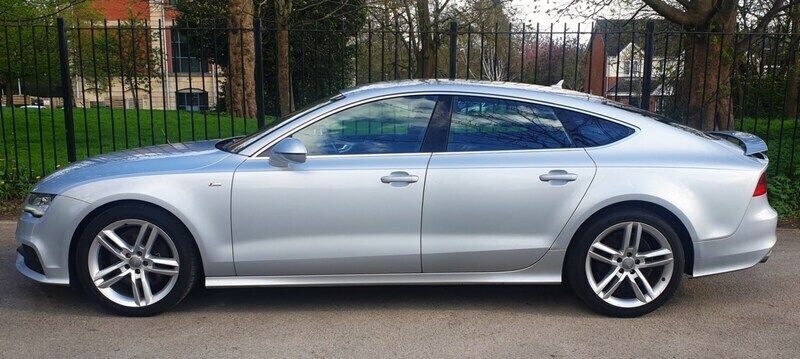 Used Audi A7 S-Line 2014 Silver Hatchback