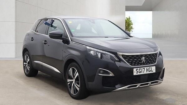 Used Peugeot 3008 GT-line 2017 Black SUV