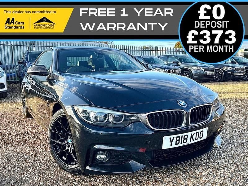 Used BMW 440 M Sport 2018 Black Coupe