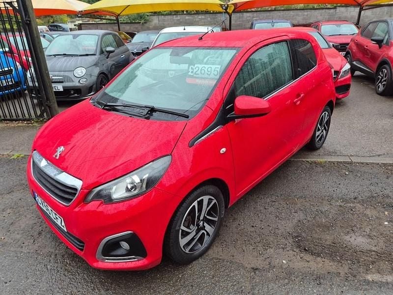 Red Used 2016 Peugeot 108 Allure Hatchback | £2,695 (Good price) - Image 1/4