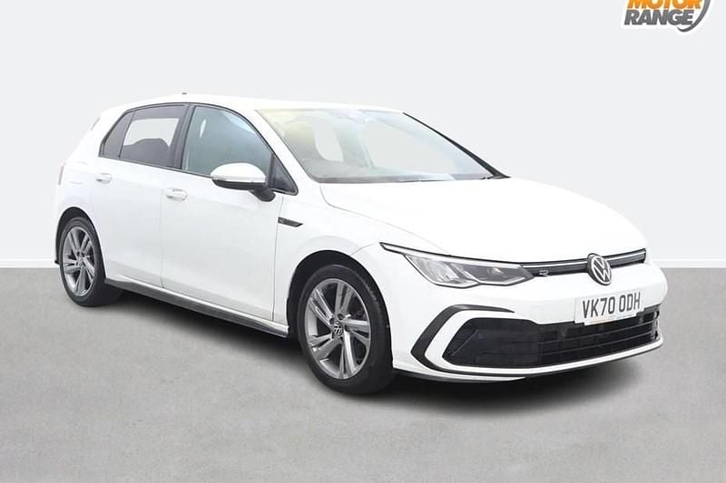 White Used 2020 VW Golf VII R-line Hatchback | £17,495 (Fair price) - Image 1/1