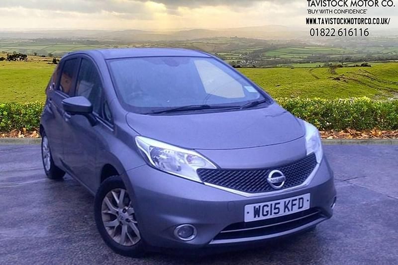 Used Nissan Note Acenta Premium 90 HP (66 kW) 2015 Grey Hatchback
