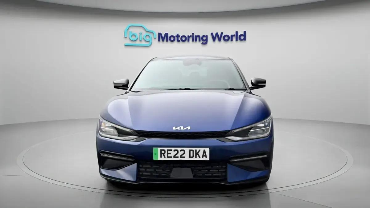 Used Kia EV6 GT-Line 239 kW (325 HP) 2022 Blue SUV