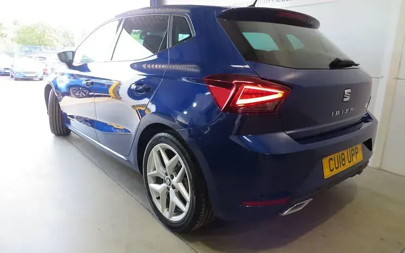 Used Seat Ibiza FR 116 HP (85 kW) 2018 Blue Hatchback
