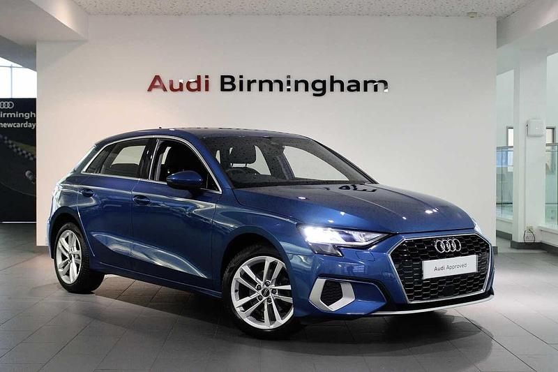 Blue Used 2022 Audi A3 Sport Hatchback | £18,761 (Good price) - Image 1/4