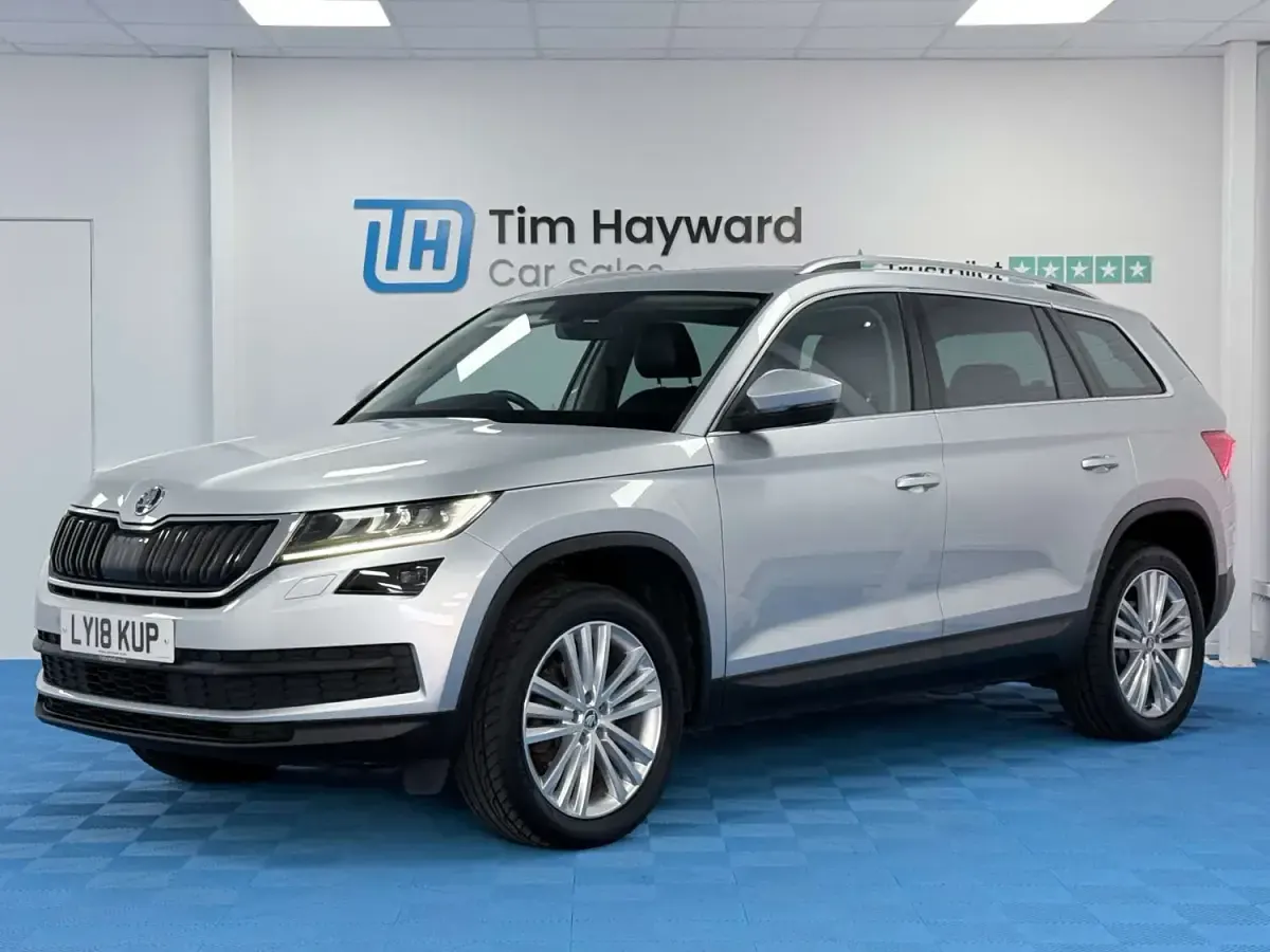 Used Skoda Kodiaq SE L 150 HP (110 kW) 2018 Silver SUV