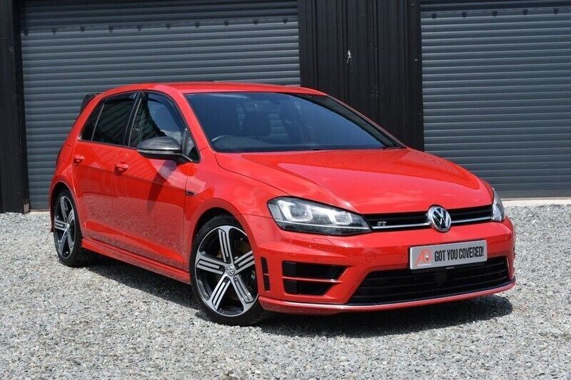 Red Used 2014 VW Golf VII R Hatchback | £13,450 (Fair price) - Image 1/4