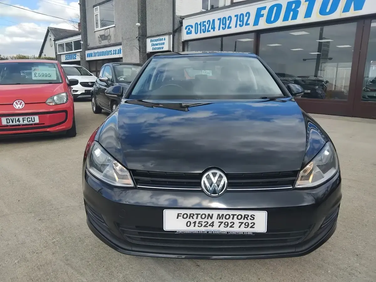 Used VW Golf VII S 2015 Black Hatchback