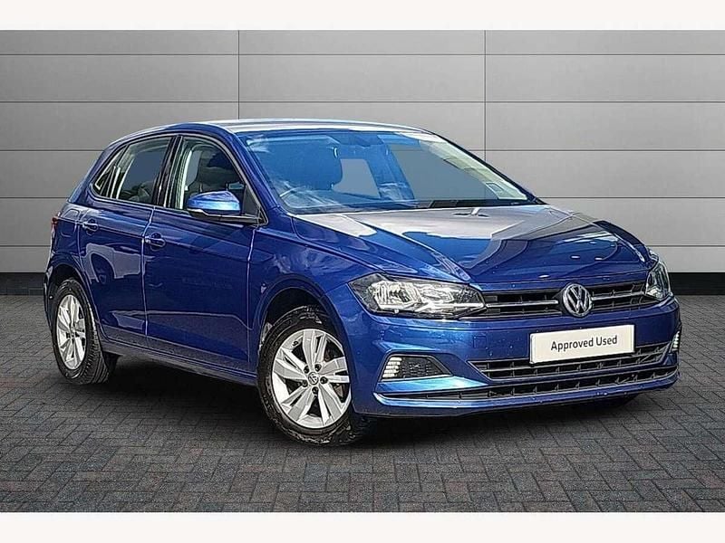 Reef blue Used 2019 VW Polo Edition Hatchback | £13,095 (Fair price) - Image 1/4