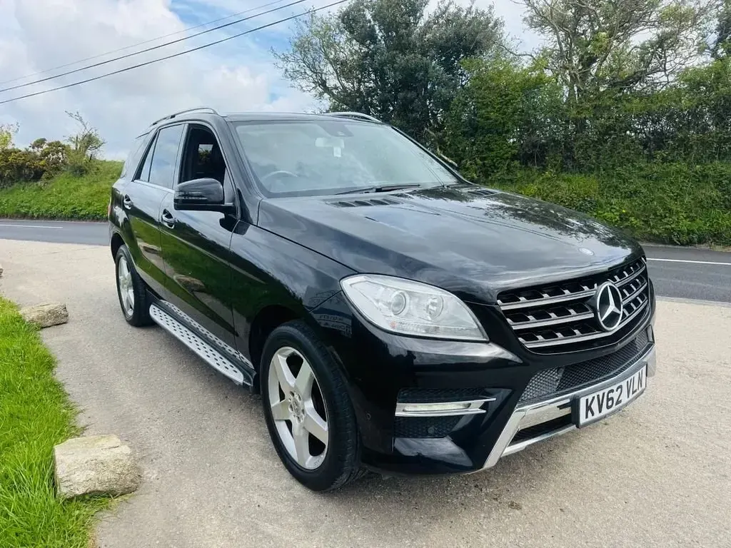 Begagnad Mercedes ML350 258 HK (189 kW) 2012 Svart SUV