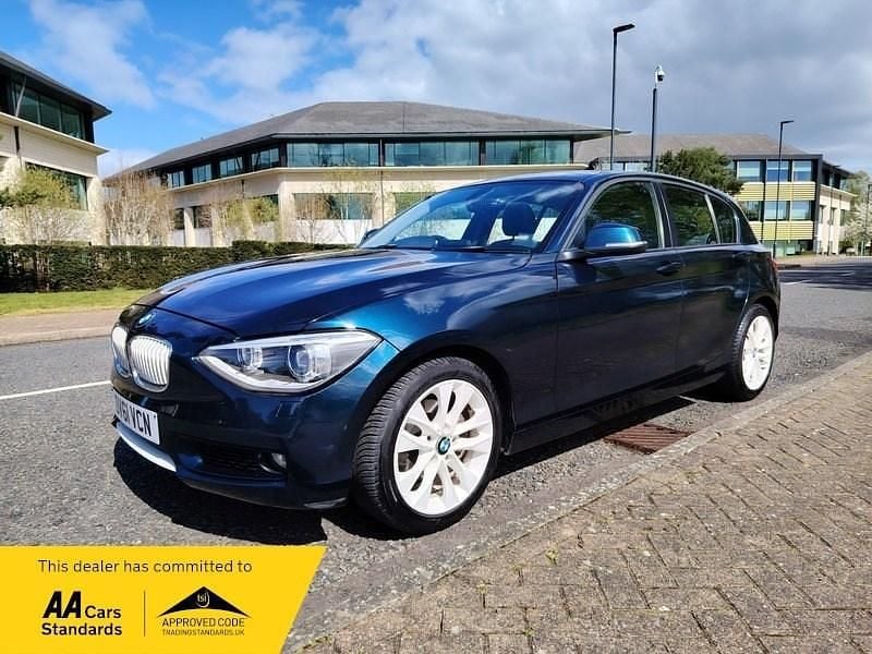 Used BMW 120 184 HP (135 kW) 2011 Blue Hatchback