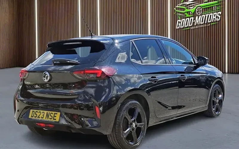 Used Vauxhall Corsa 75 HP (55 kW) 2023 Black Hatchback