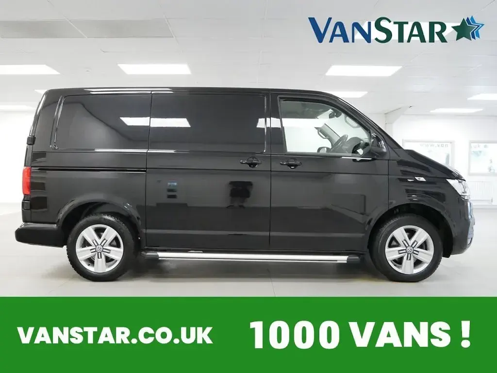 Used VW T6.1 Highline 150 HP (110 kW) 2022 Black Van