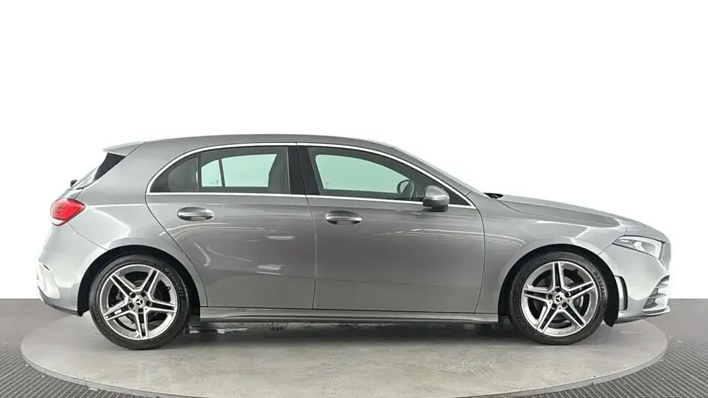 Used Mercedes A180 AMG line 116 HP (85 kW) 2018 Grey Hatchback
