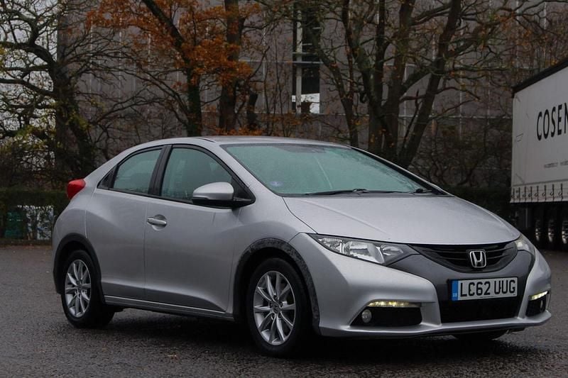 Used Honda Civic EX 2012 Silver Hatchback