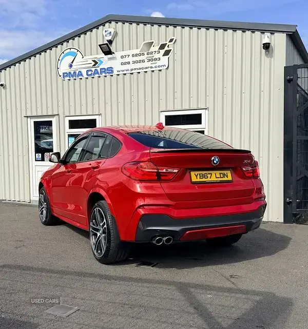 Used BMW X4 M Sport 2018 Red SUV