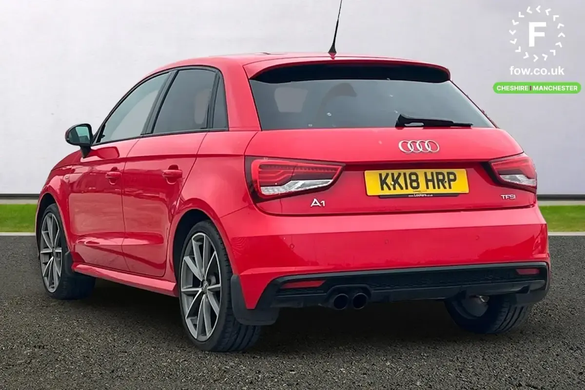 Usado Audi A1 Black Edition 2018 Vermelho Citadino