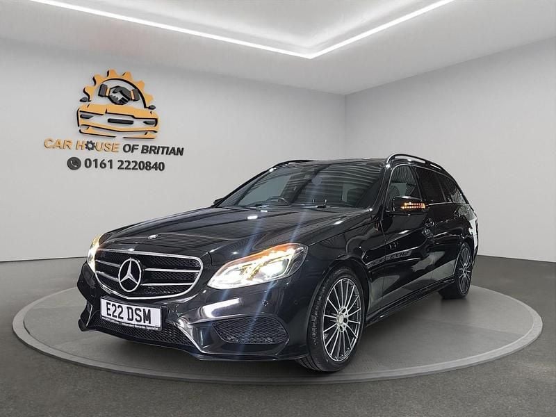 Used Mercedes E220 AMG 2015 Black Estate