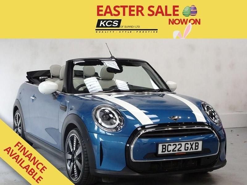 Used Mini Cooper Cabriolet Exclusive 136 HP (100 kW) 2022 Blue Cabriolet