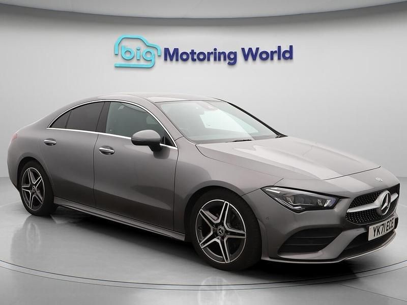 Grey Used 2022 Mercedes CLA180 AMG line Sedan | £25,100 (Fair price) - Image 1/4