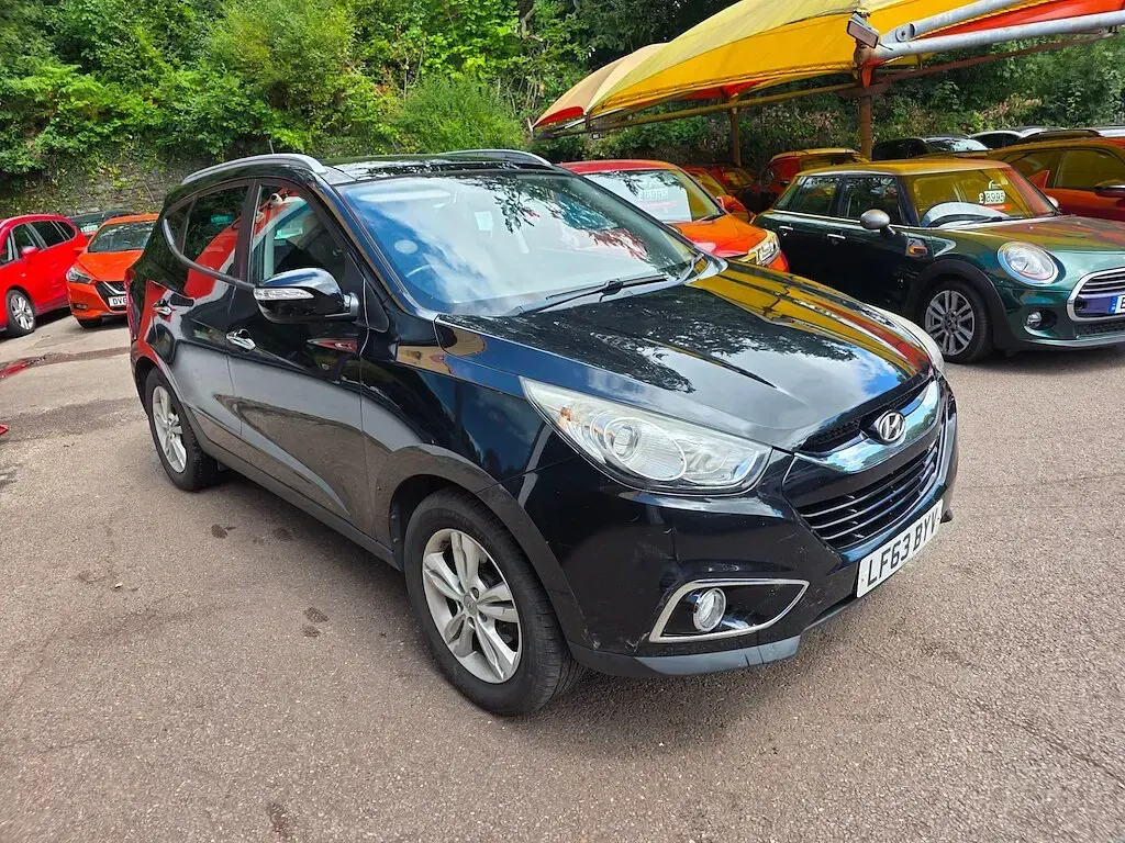 Used Hyundai ix35 Premium 115 HP (84 kW) 2013 Black SUV