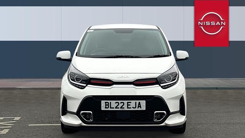 Used Kia Picanto GT-Line S 99 HP (72 kW) 2022 White Hatchback