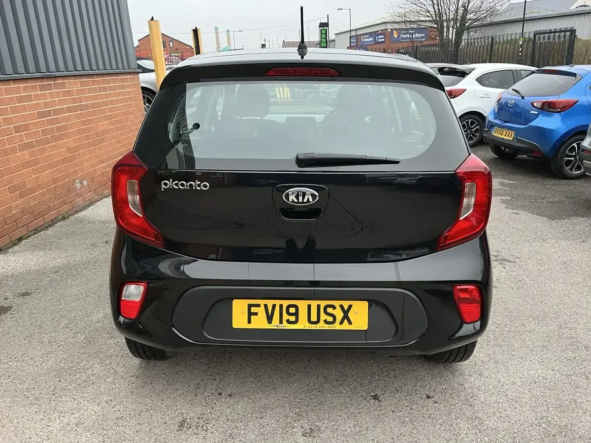 Used Kia Picanto 66 HP (48 kW) 2019 Black Hatchback
