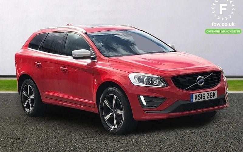 Red Used 2016 Volvo XC60 R-Design SUV | £16,099 - Image 1/3