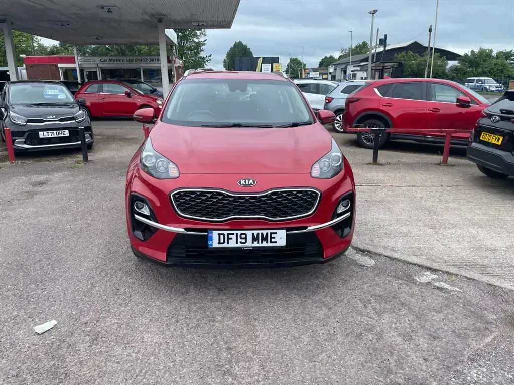 Used Kia Sportage 136 HP (100 kW) 2019 Red SUV