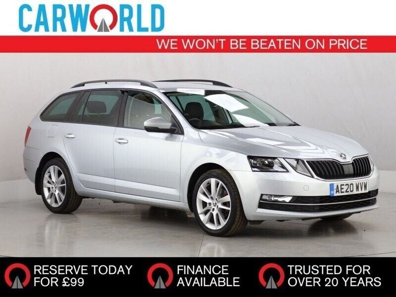 Silver Used 2020 Skoda Octavia SE L Estate | £10,400 (Good price) - Image 1/2
