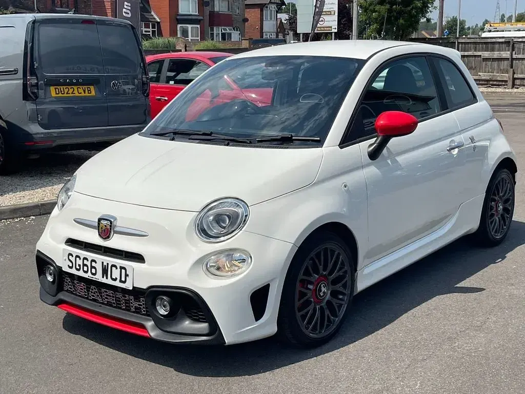 Used Abarth 595 2016 White Hatchback