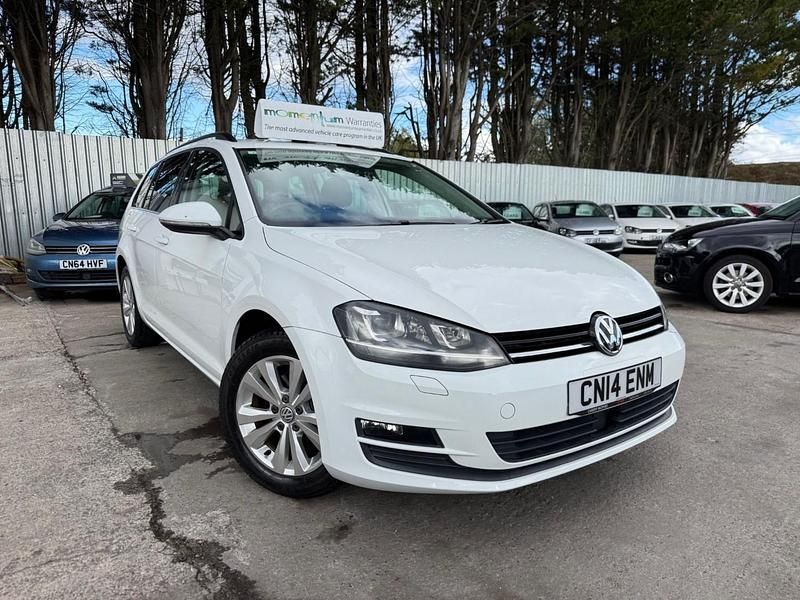 Used VW Golf VIII 105 HP (77 kW) 2025 White Estate