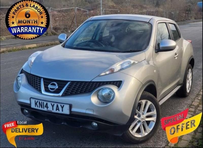 Silver Used 2014 Nissan Juke Acenta SUV | £2,499 (Good price) - Image 1/4