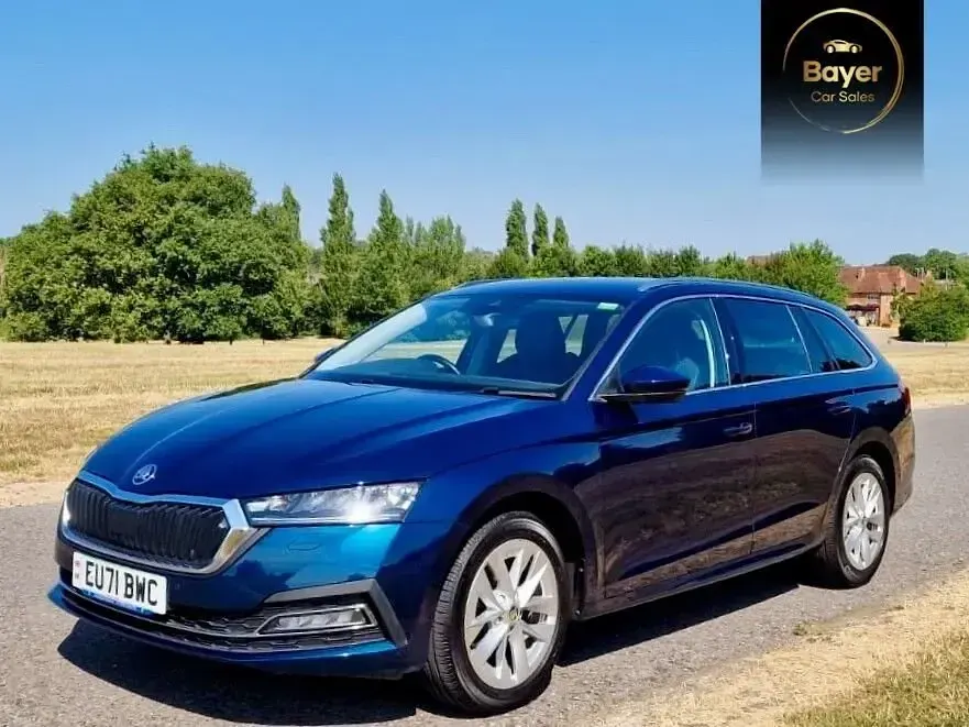 Used Skoda Octavia SE L 150 HP (110 kW) 2021 Blue Estate