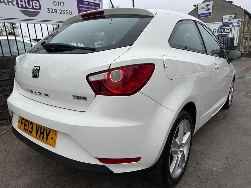 Used Seat Ibiza Sport 85 HP (62 kW) 2013 White Hatchback