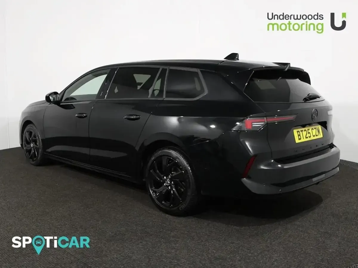 Used Vauxhall Astra S 128 HP (94 kW) 2025 Black Estate