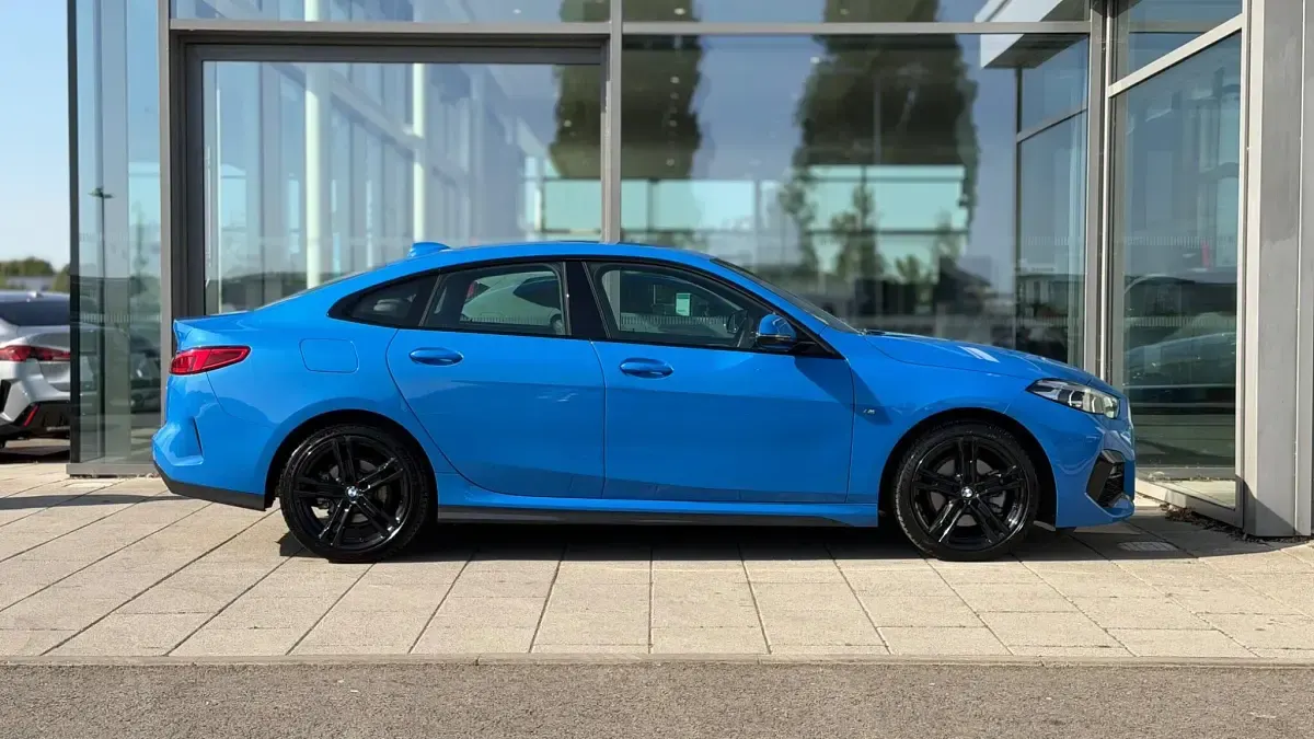 Used BMW 218 Gran Coupé M Sport 136 HP (100 kW) 2021 Misano blue Coupe