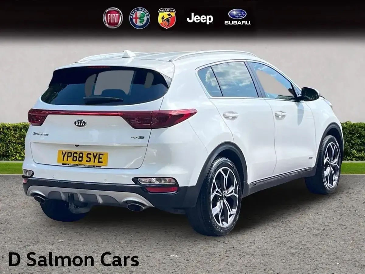 Used Kia Sportage GT-Line 174 HP (127 kW) 2018 White SUV
