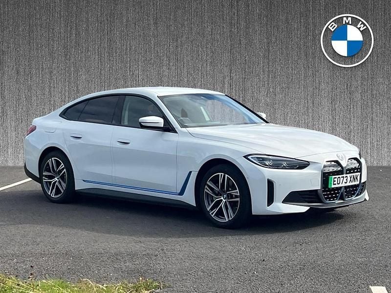 White Used 2023 BMW i4 Sport Line Sedan | £28,499 (Fair price) - Image 1/4