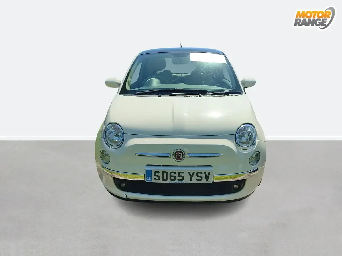 Used Fiat 500 Lounge 69 HP (50 kW) 2015 White Hatchback